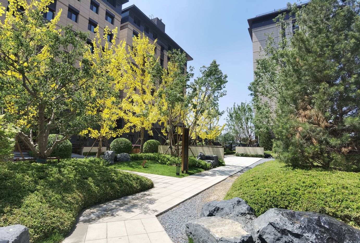 京能密云建材市場住宅項(xiàng)目園林景觀工程
